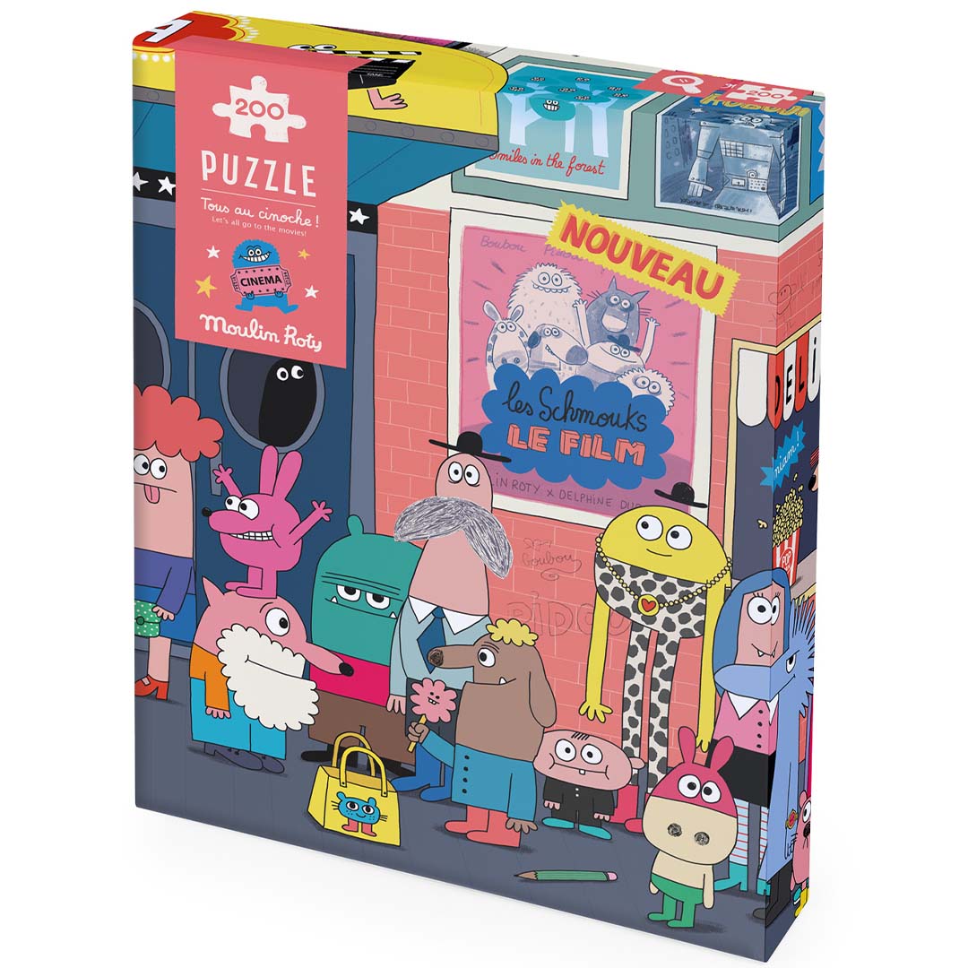 moulin roty puzzel les schmouks - le film - 200st | ROTY716441 | 