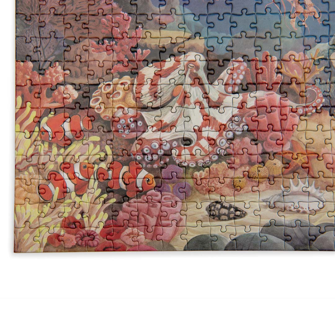 moulin roty puzzel tout autour du monde - koraalrif - 1000st | 719442| 3