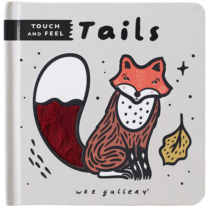 wee gallery livre tactile toucher et sentir - queues