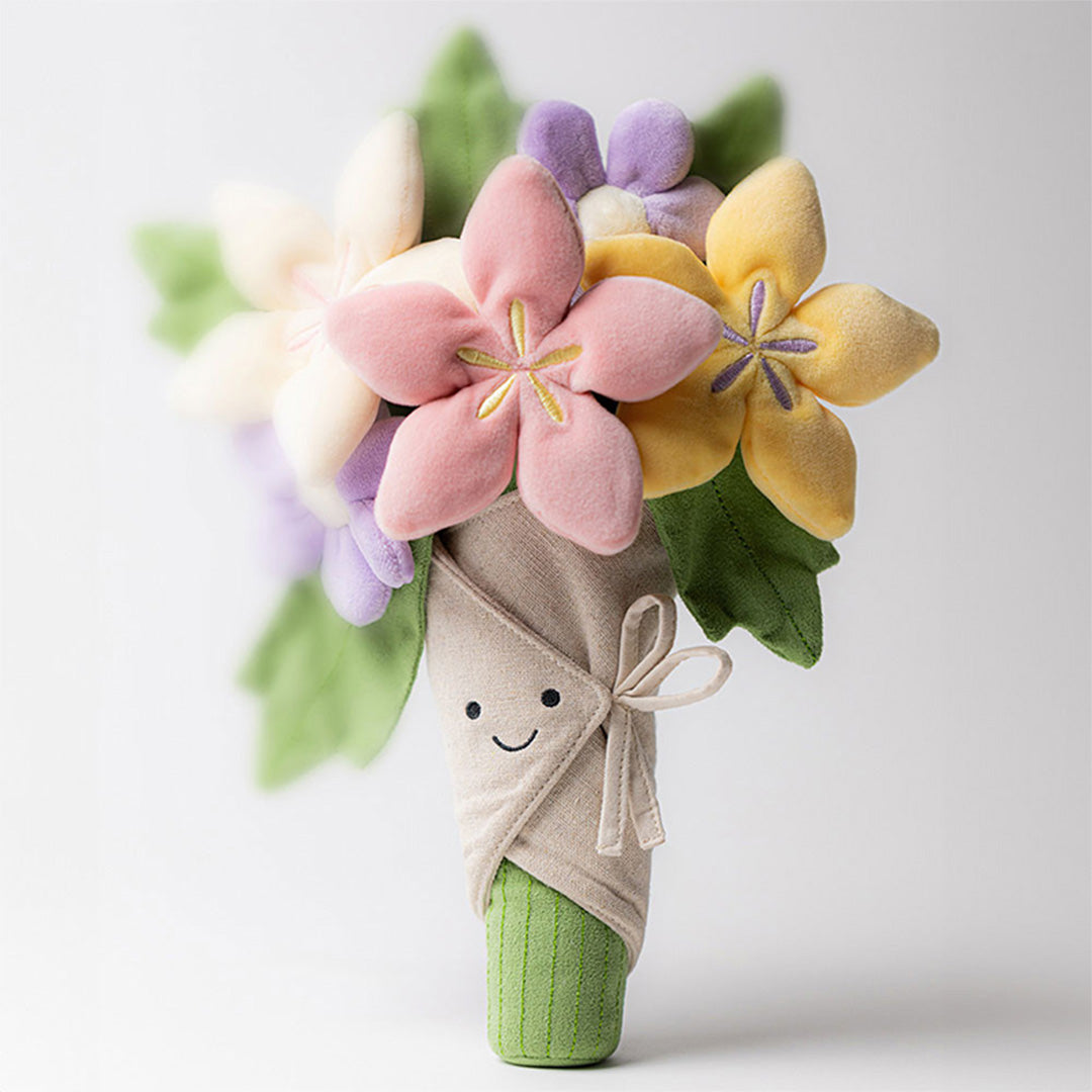 jellycat amuseables knuffelboeket bloemen - 31 cm | A2BFL | 2
