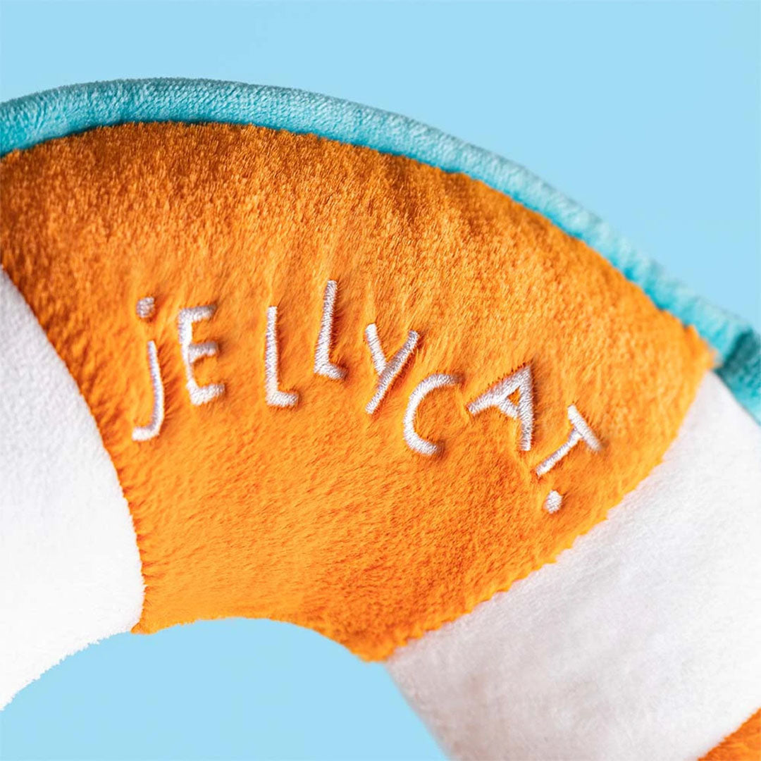 jellycat amuseables knuffelboei life ring - 33 cm | A2LF | 2