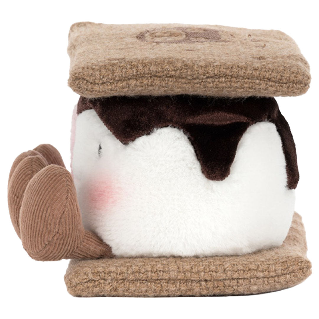 jellycat amuseables knuffelgebak s'mores - 7 cm | A4SMR | 2
