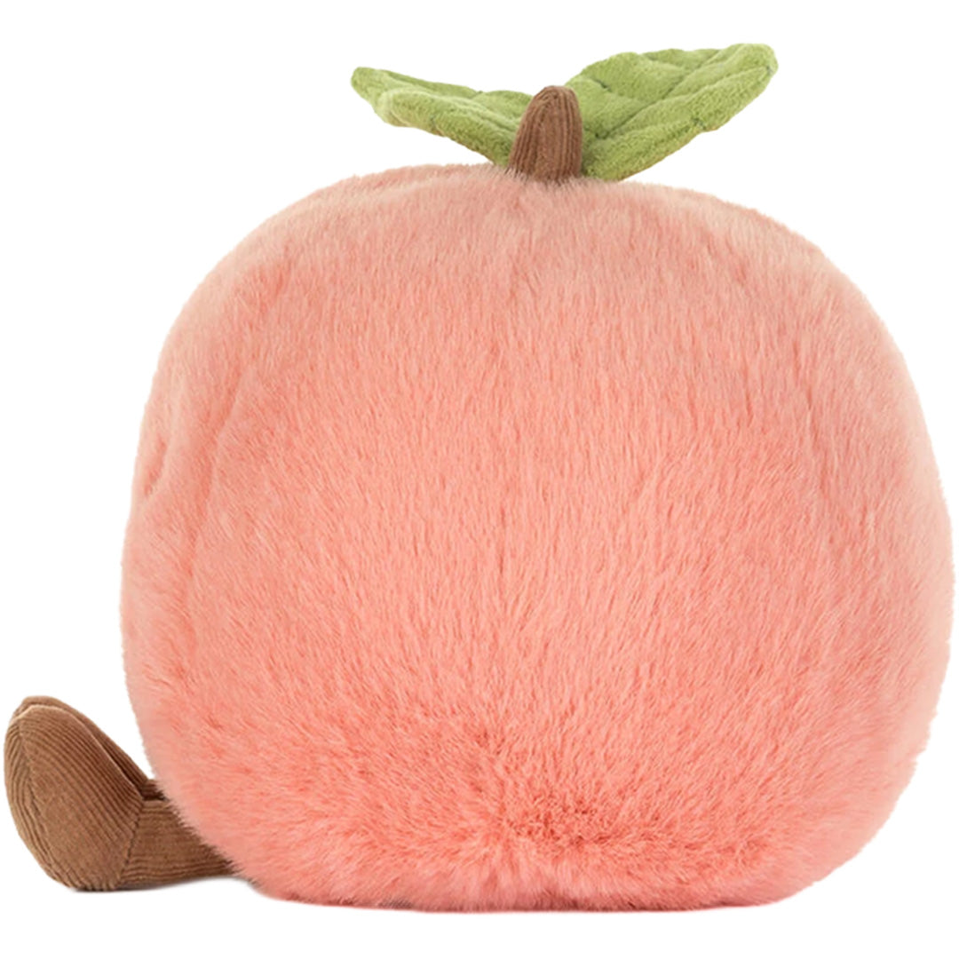 jellycat amuseables knuffelperzik - 14 cm | A6PEACH | 2