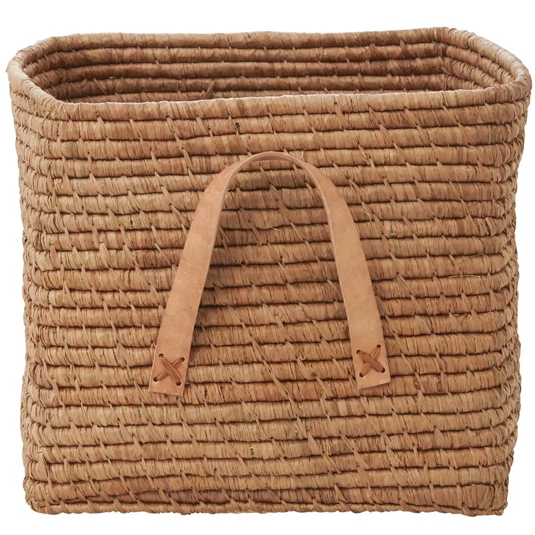 rice opbergmand raffia - tea | BSRAT-30TEA