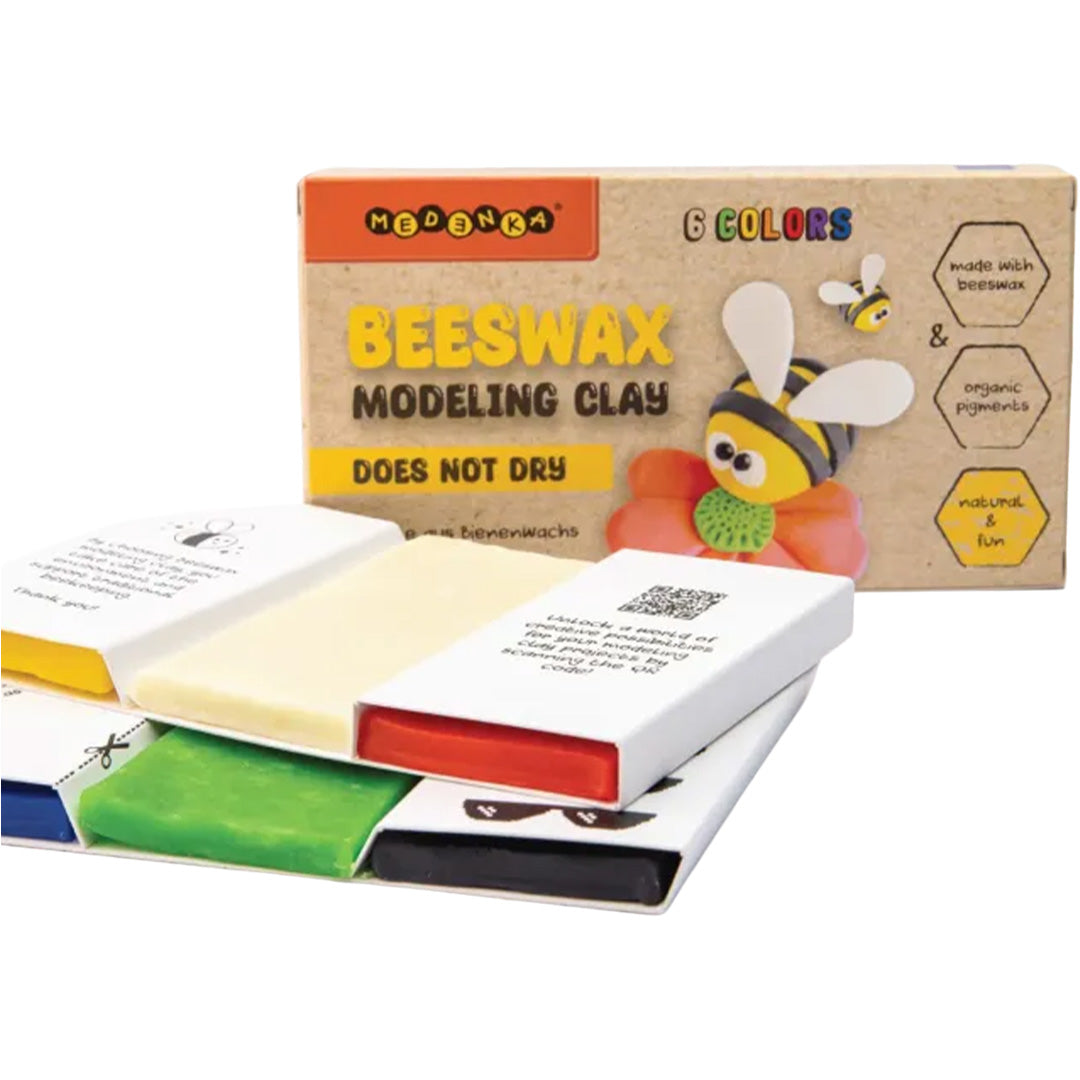 medenka modelleerklei bijenwas - 6st | ME-00006 | 