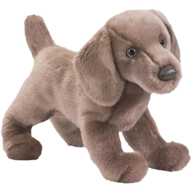 douglas toys peluche chien braque de weimar cassie - 40 cm