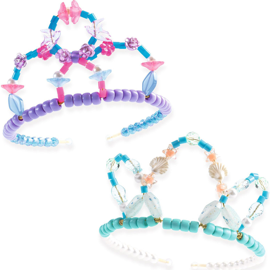 djeco knutselset tiara's - blauw | DJ00038 | 1