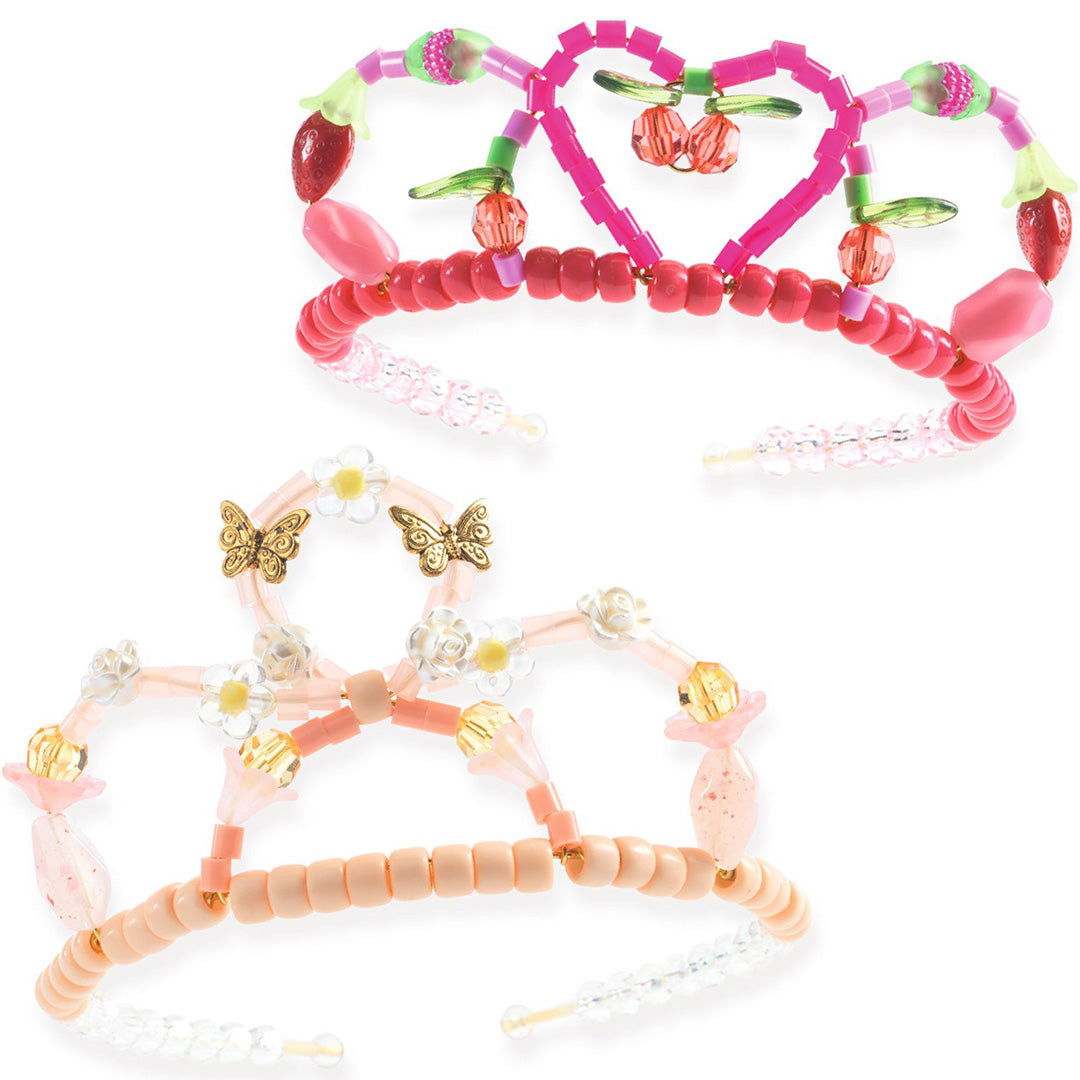 djeco knutselset tiara's - roze | DJ00039 | 1