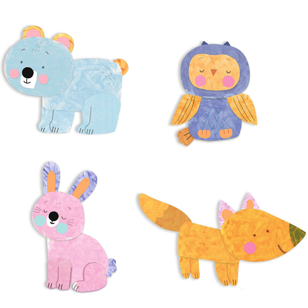 djeco knutselset vingerverf messy fun | DJ00076 | 1