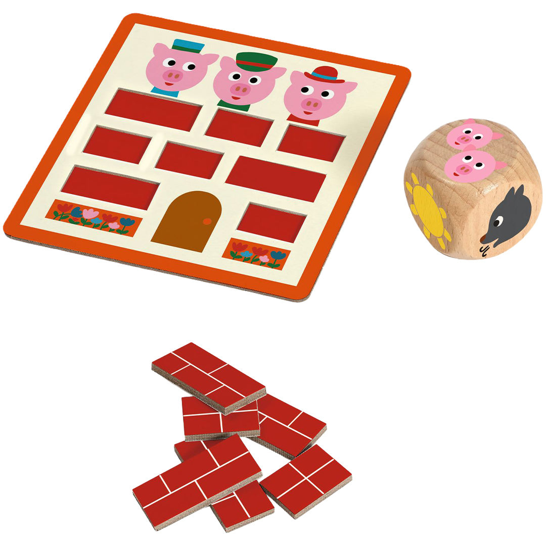 djeco dobbelspel toc toc bricks | DJ00839 | 2