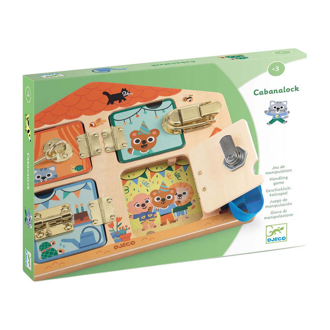 djeco slotenspel cabanalock | DJ01659 | 0