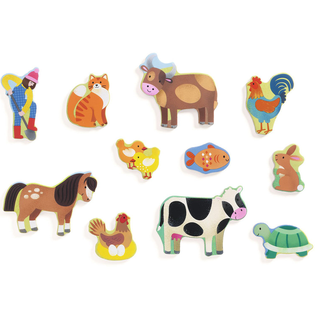 djeco reliëfpuzzel puzzlo campo - 22st | DJ01835 | 2