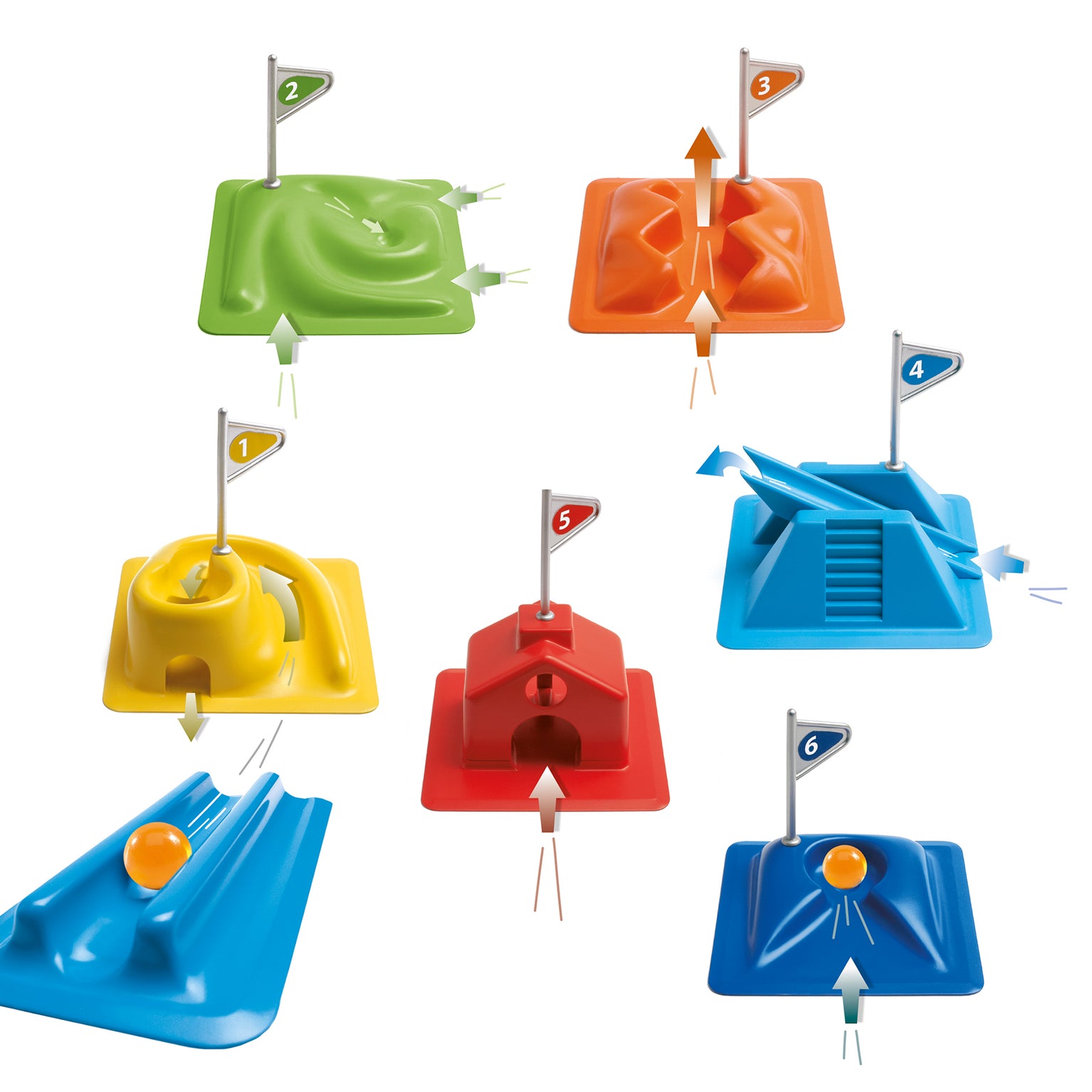 djeco knikkerbaan golfy DJ02001