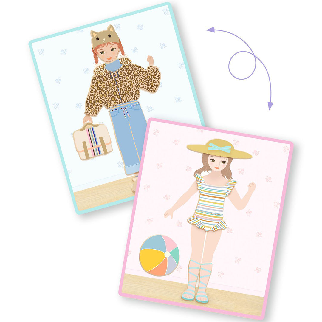 DJ03073 | djeco magneetset inzebox dressing - 38st | 3