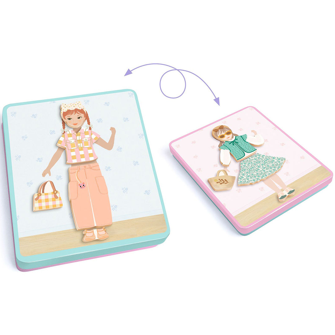 DJ03073 | djeco magneetset inzebox dressing - 38st | 4