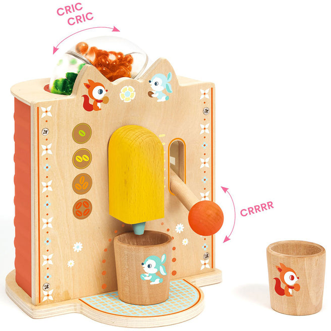 DJ05521 | djeco koffiezetapparaat met bonen | 2