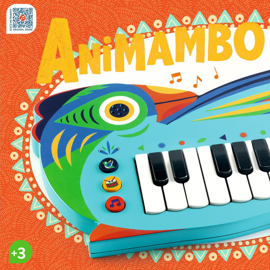 djeco clavier sons d'oiseaux