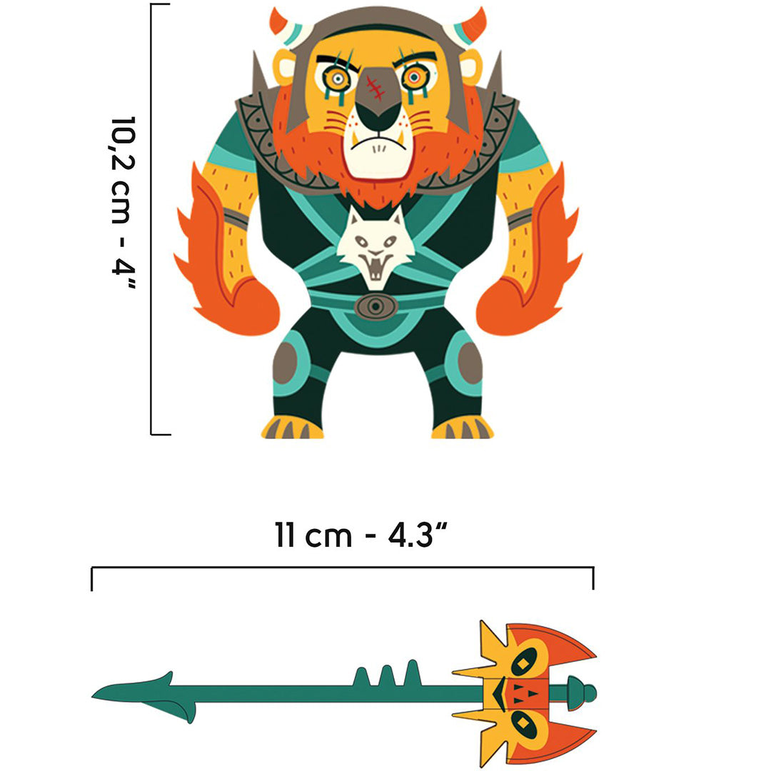 djeco arty toys - ze furious | DJ06917 | 2