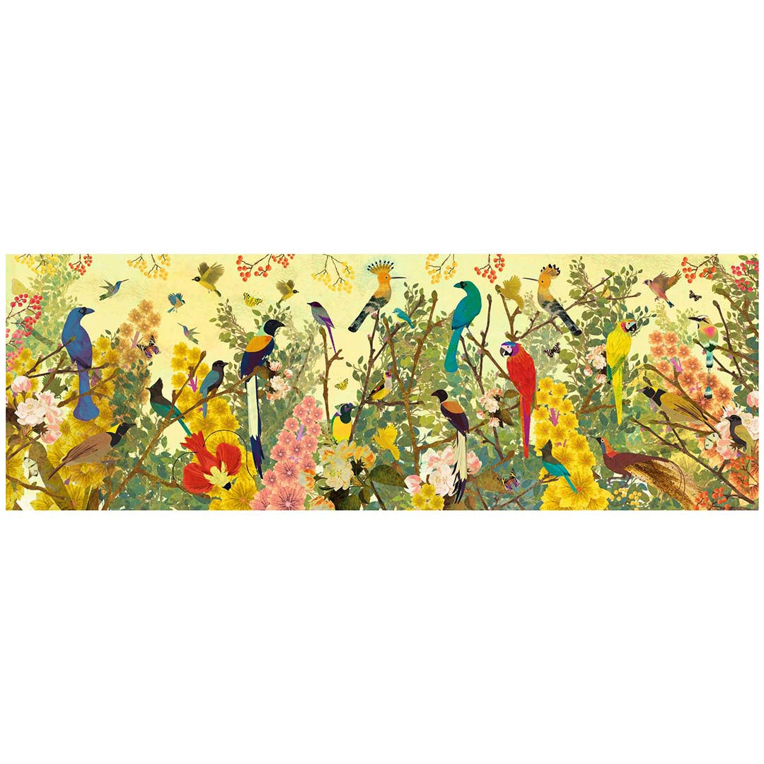 djeco puzzel peaceful birds - 1000st | DJ07687 | 1