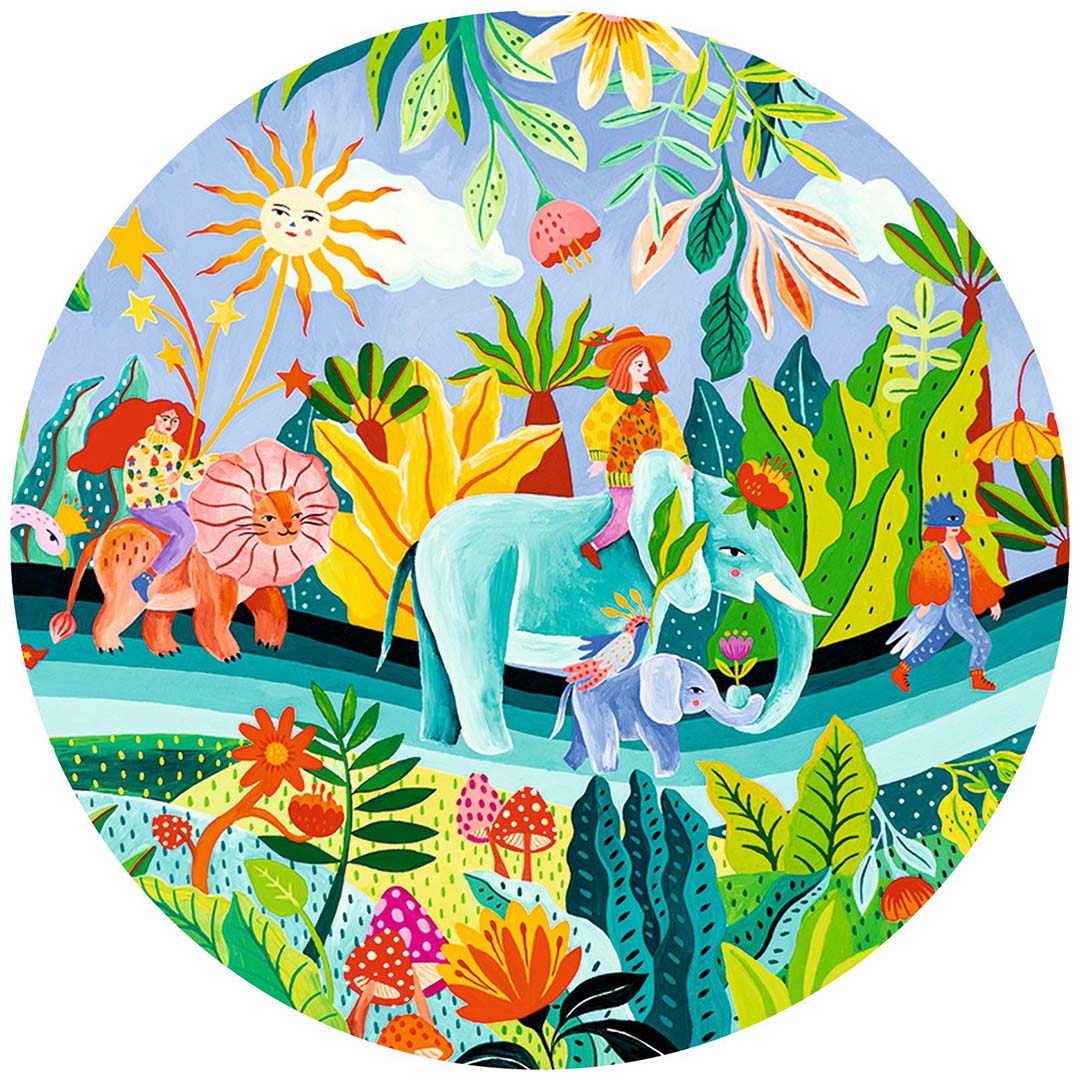 djeco puzzel la fiesta - 1000st | DJ07693 | 3