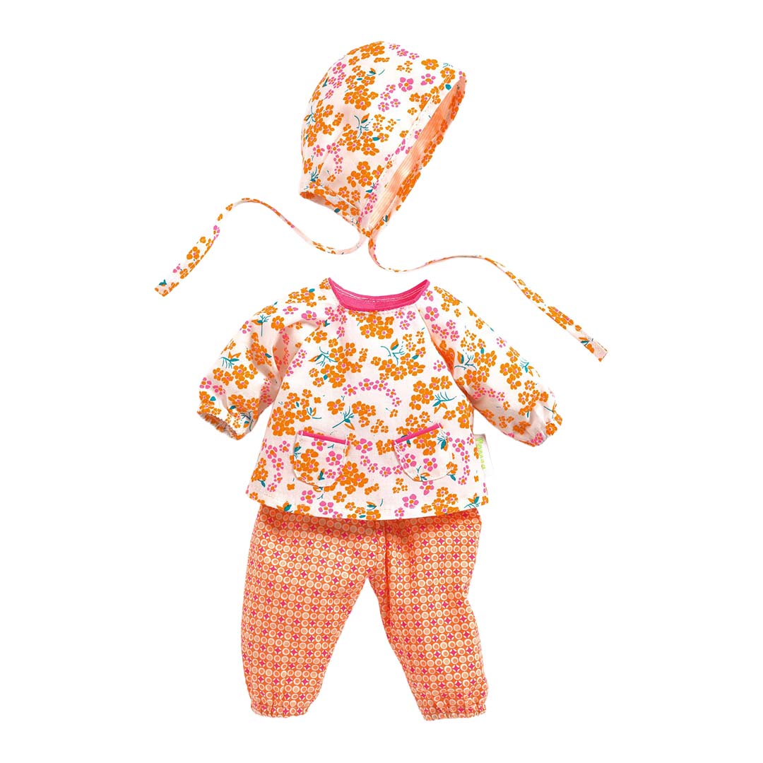 djeco poppenkledingset pomea - petit pan hanako - 32 cm | DJ07754 | 0