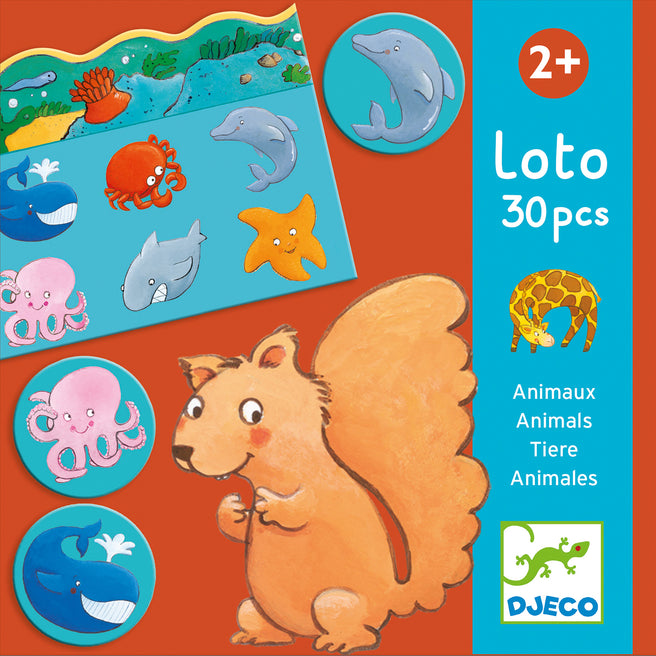 djeco loto des animaux