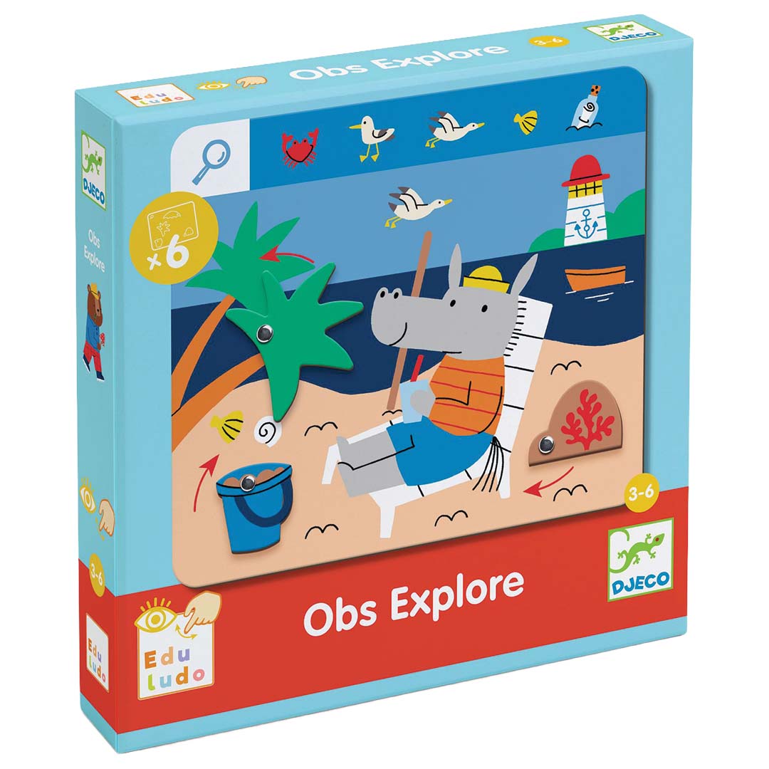 djeco jeu d'observation obs explore