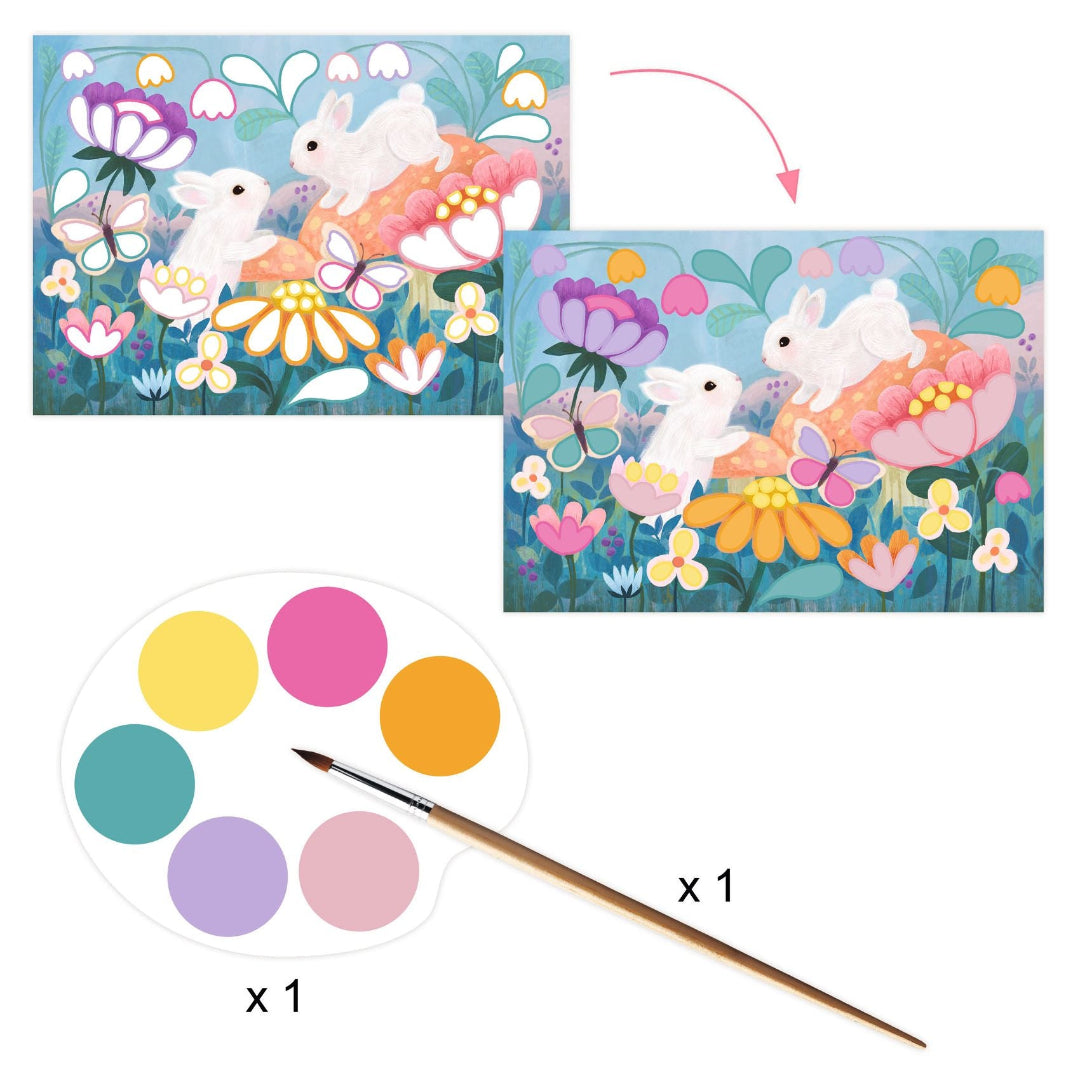 djeco knutselset fluffy box | DJ09329 | 2