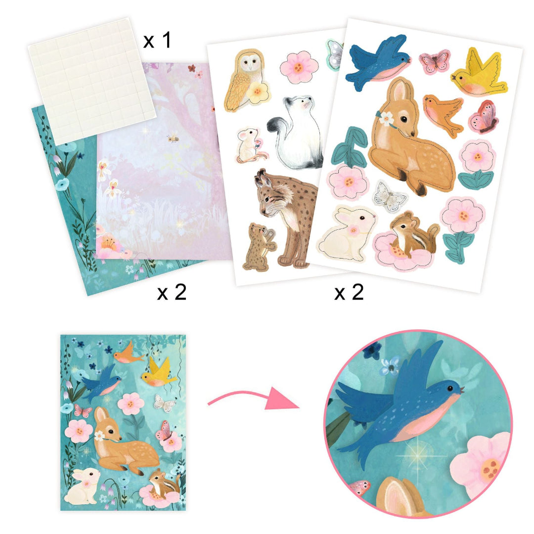 djeco knutselset fluffy box | DJ09329 | 4