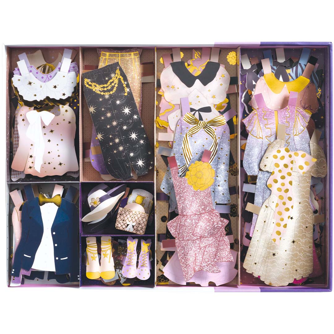 djeco knutselset aankleedpoppen - so chic | DJ09824 | 2