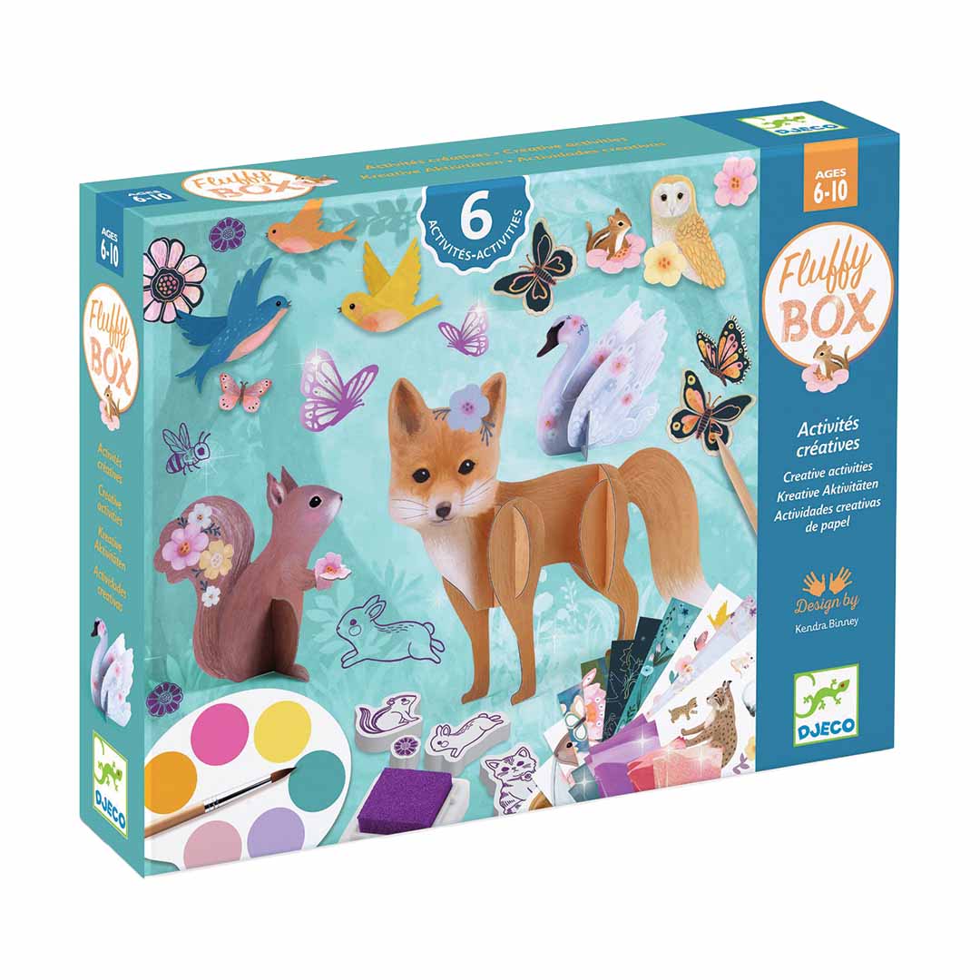 djeco coffret créatif fluffy box