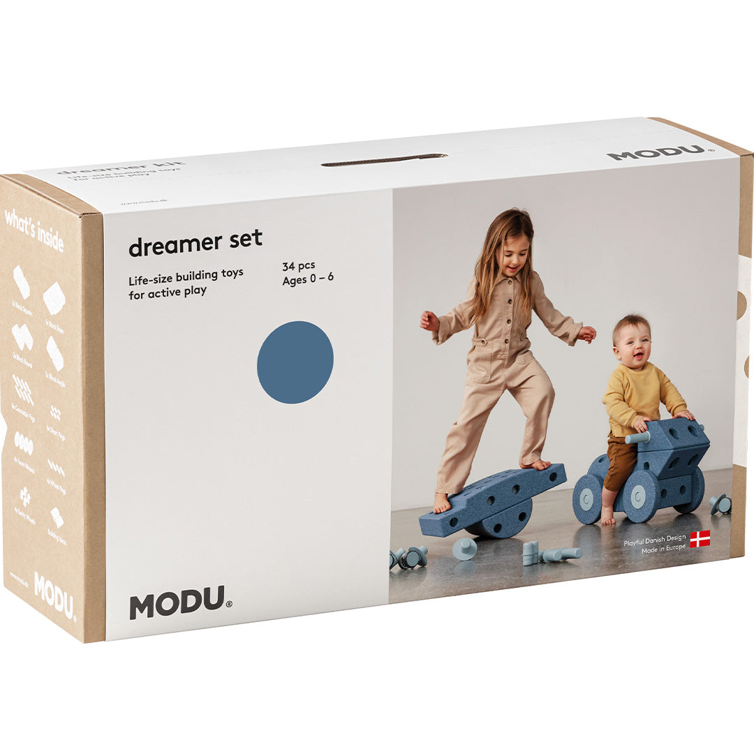 modu bouwset dreamer - deep blue - 34st | M-SET-DRE-DB-SB | 