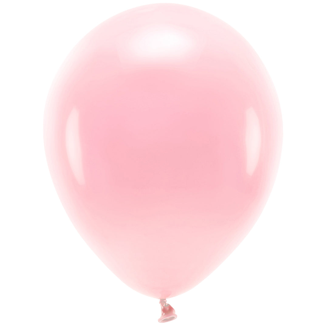 partydeco ballonnen pastel - blush roze - 30 cm - 10st | ECO30P-081RM-10
