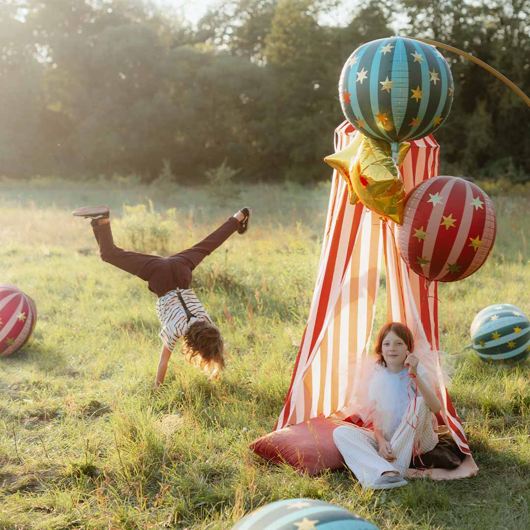 partydeco folieballon sterren - groen - 50 cm | FB243-012 | 2
