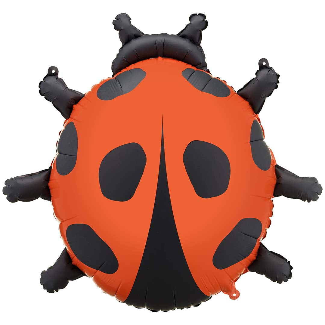 partydeco folieballon lieveheersbeestje - 85 cm | FB287 | 1