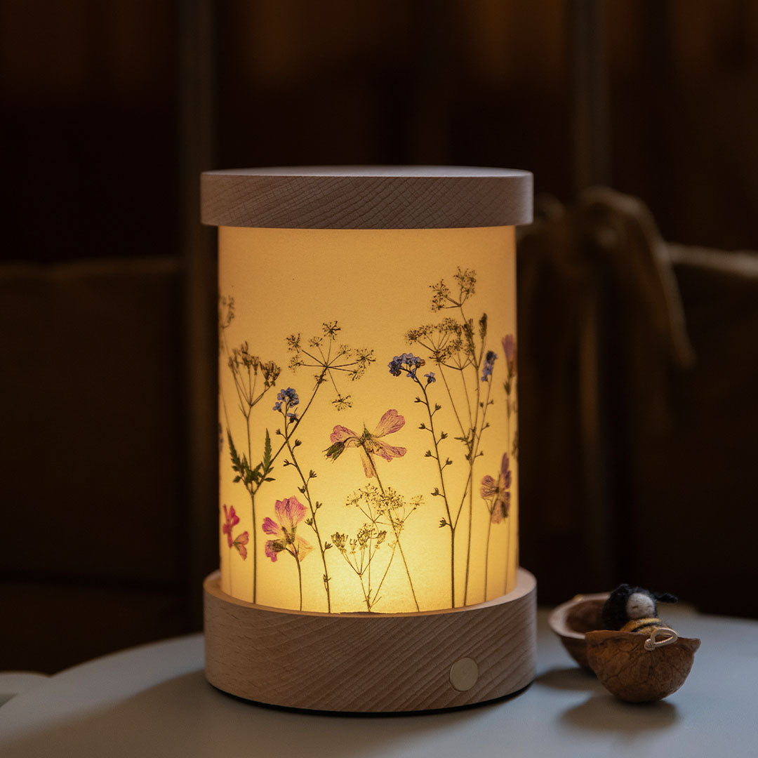 toverlux lichtkaarten voor lantaarn - droogbloemen - 5st | TS-SET-BK | 4