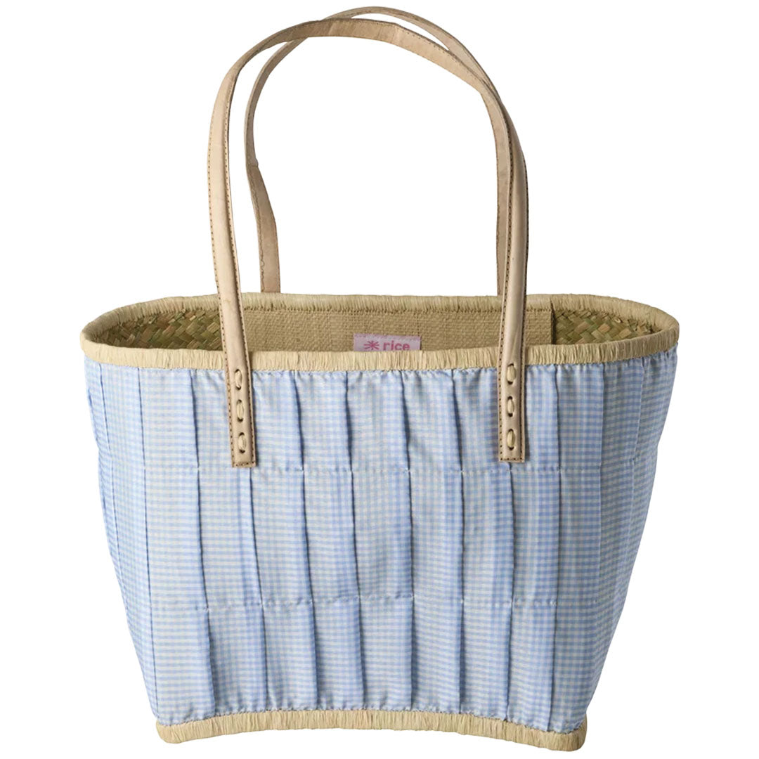 rice kindertas raffia - blauw | BGLEA-VITM | 1