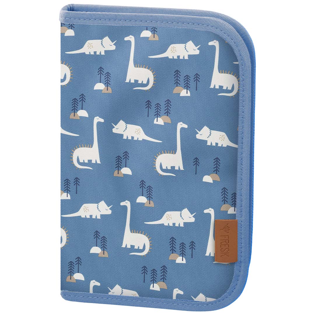 fresk etui met kleurpotloden - dino - 17-delig | -FB950-10