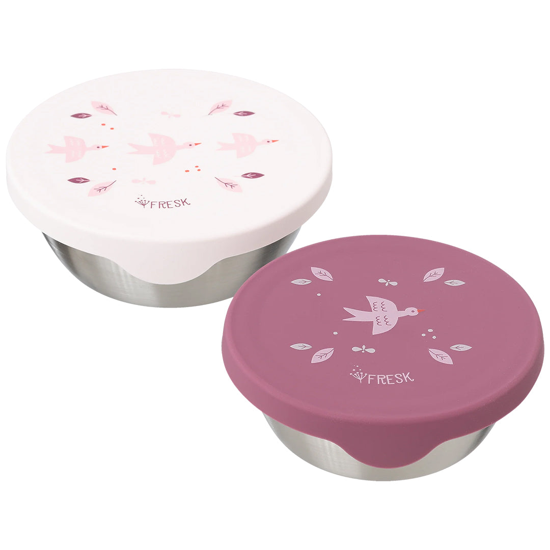 fresk rvs snackdoosje swallow - 2st | FD660-15 | 