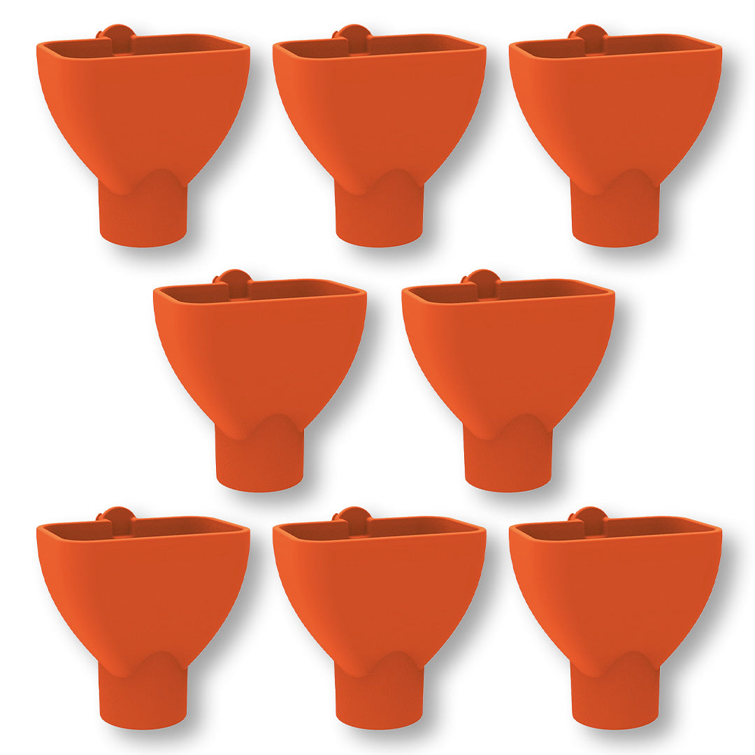 marblelous élément de circuit de billes entonnoirs - 8 pcs