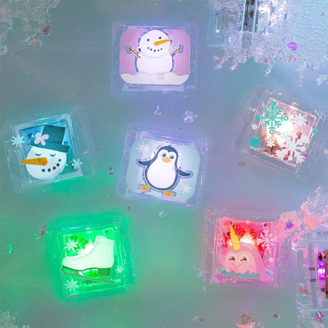 GP-6PK-WINTER | glo pals limited edition lichtblokjes - winter - 6st | 2