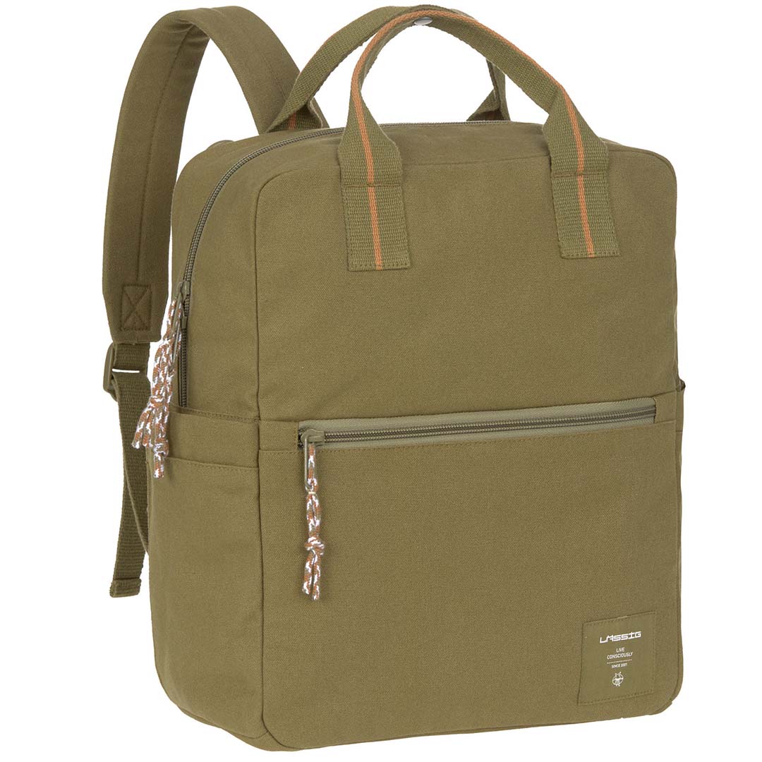 lässig rugzak big gots - olive - 35,5 cm | LAS1103045513 | 1