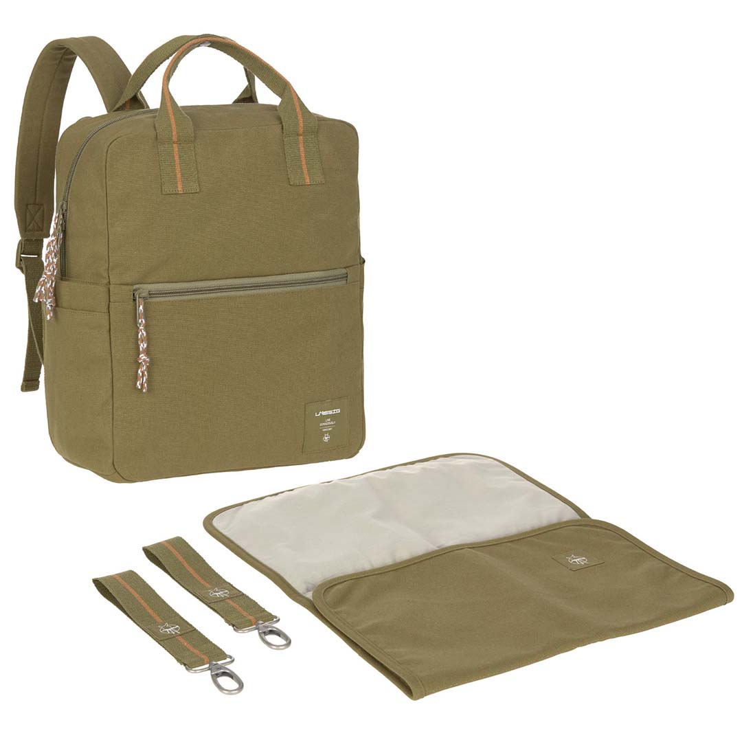 lässig rugzak big gots - olive - 35,5 cm | LAS1103045513 | 4