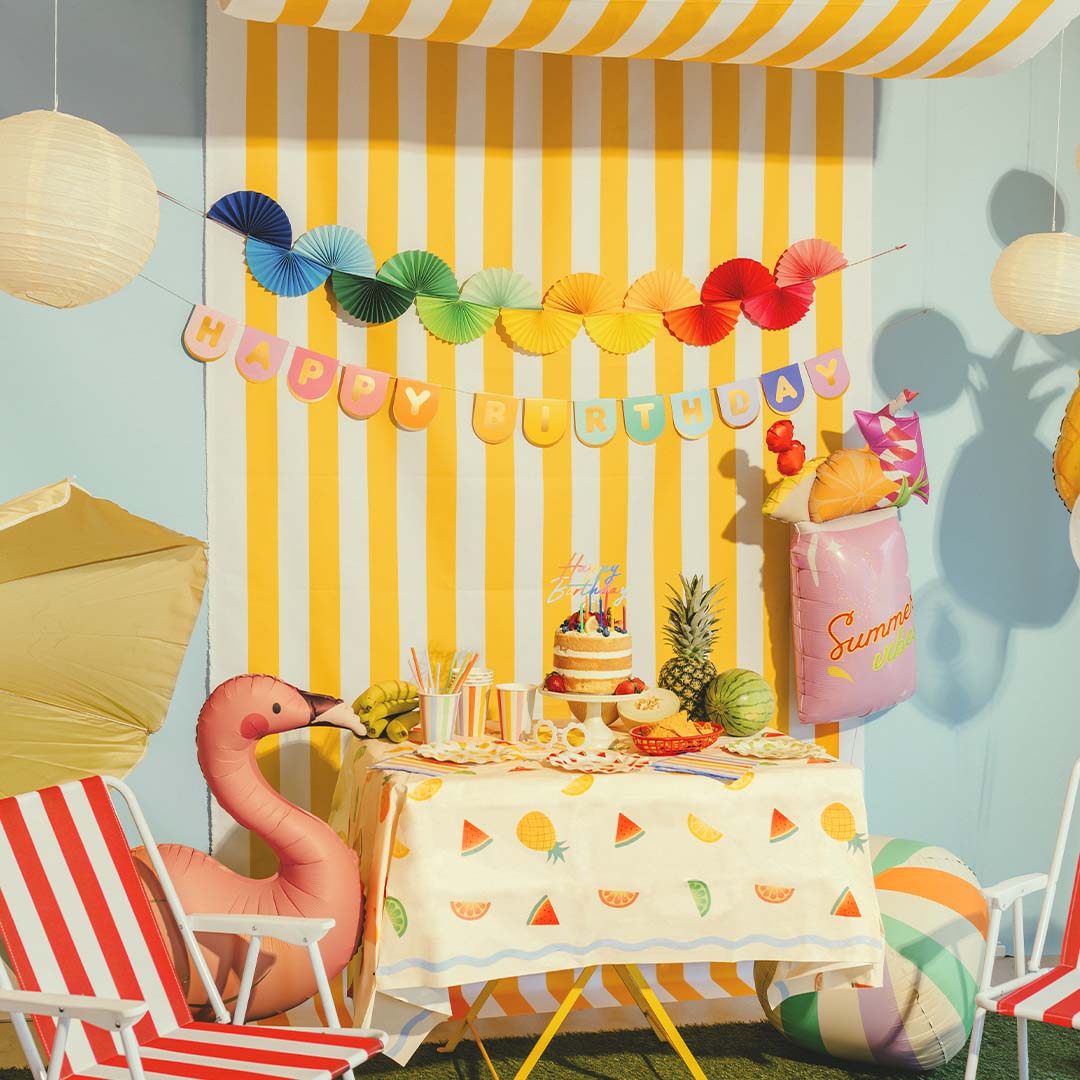 partydeco slinger happy birthday - mix - 163x12 cm | GRL116 | 3