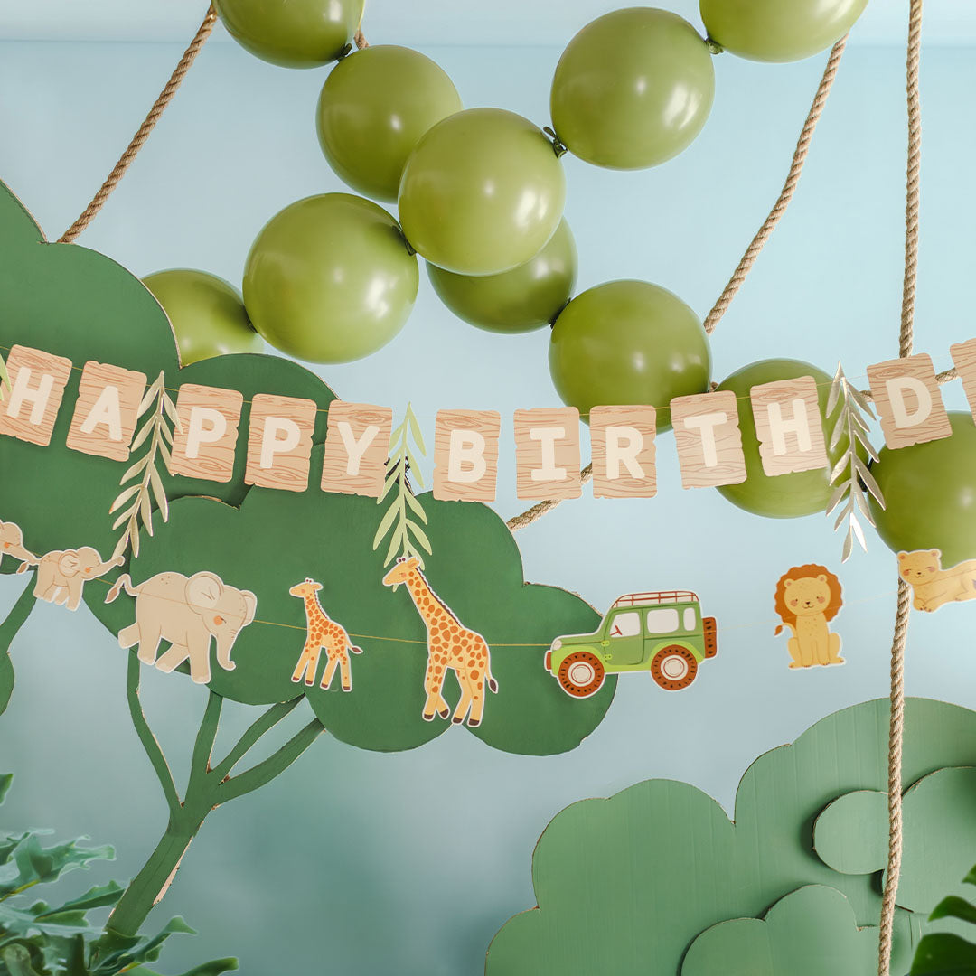 partydeco ballonnen pastel - olive groen - 30 cm - 10st | ECO30P-097-10 | 2