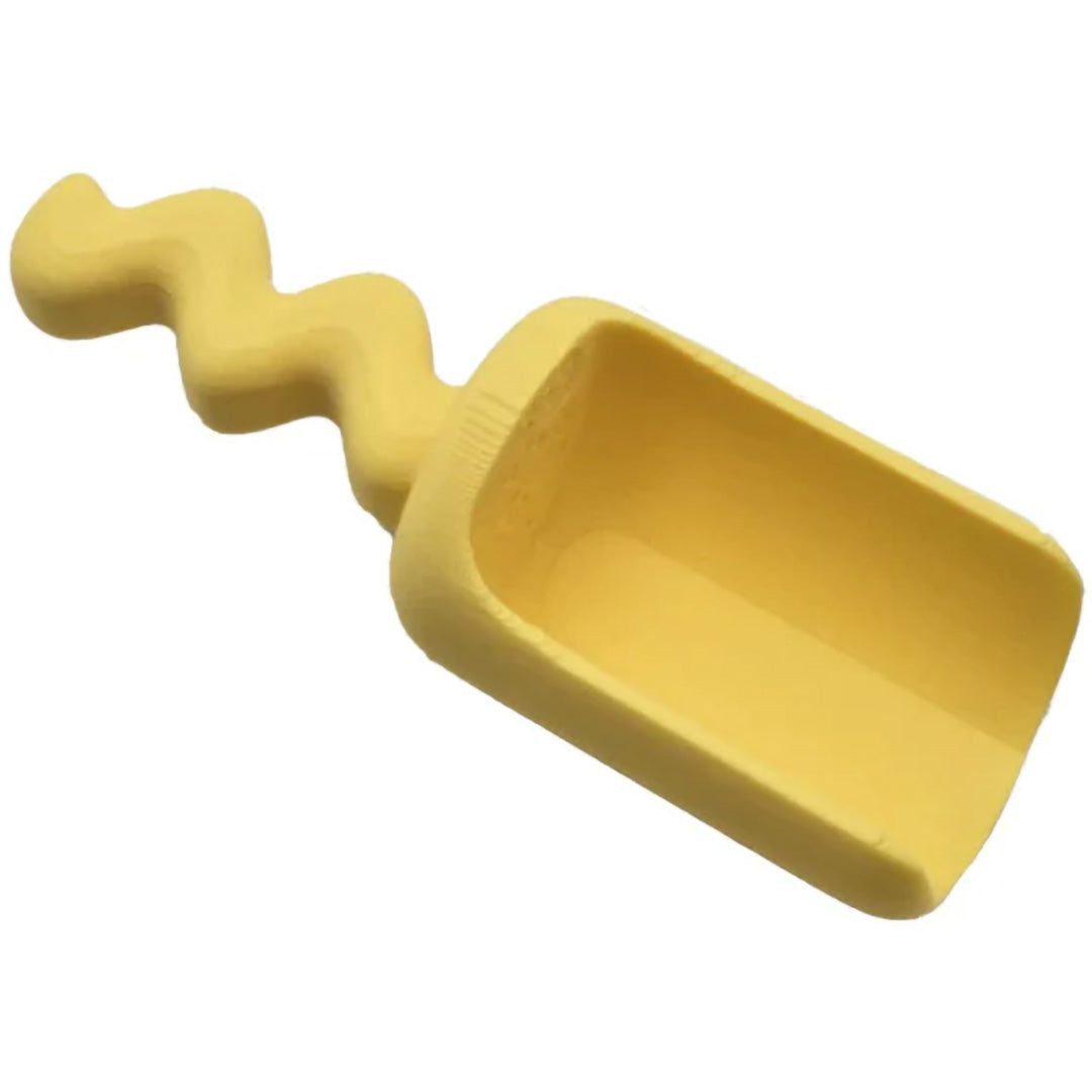 grennn petite pelle wave - jaune - 9 cm