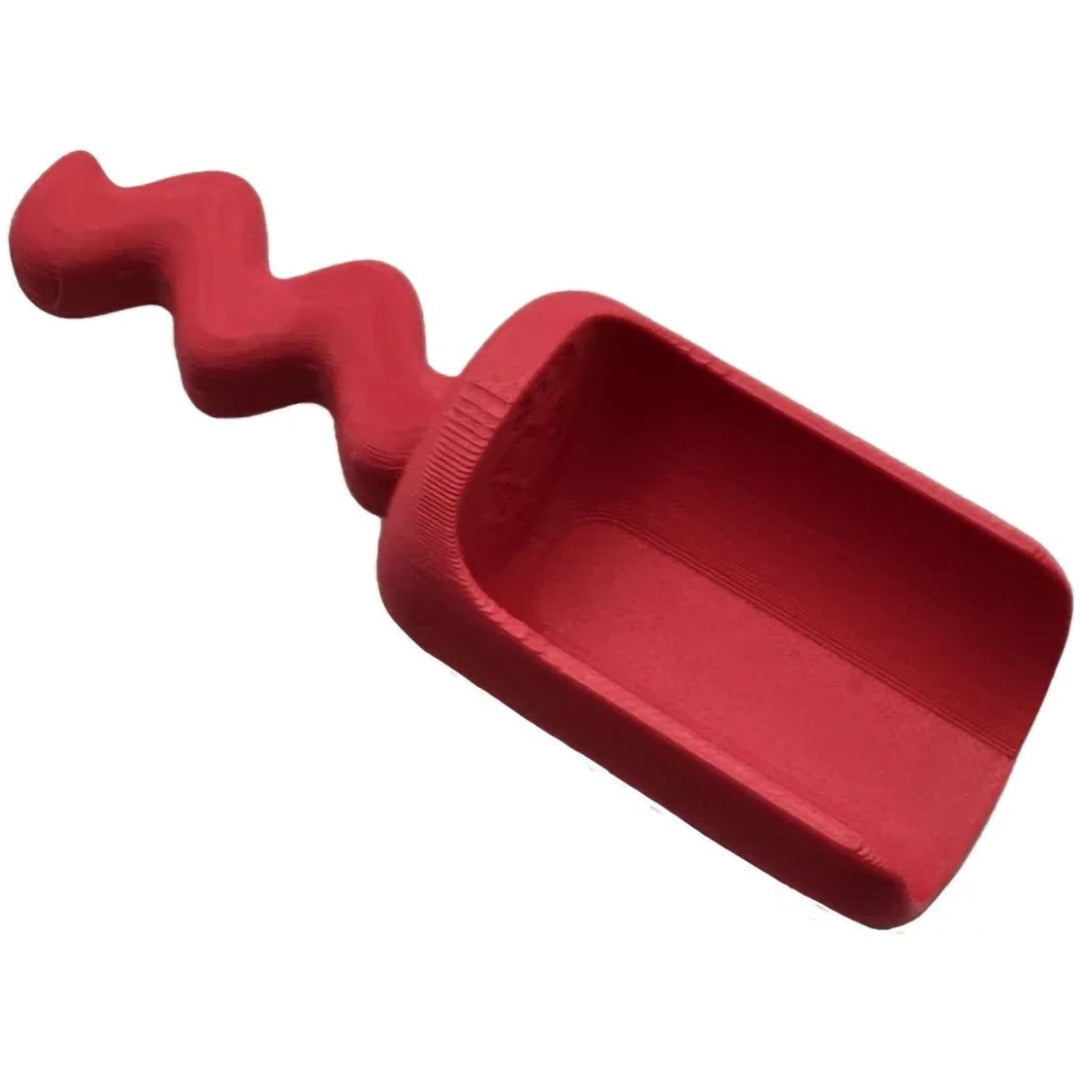 grennn petite pelle wave - rouge - 9 cm