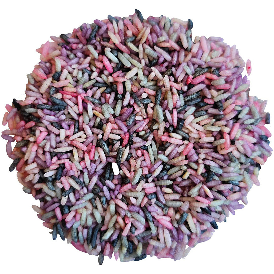 grennn speelrijst unicorn mix - 300 gram | 4800437969460 | 1
