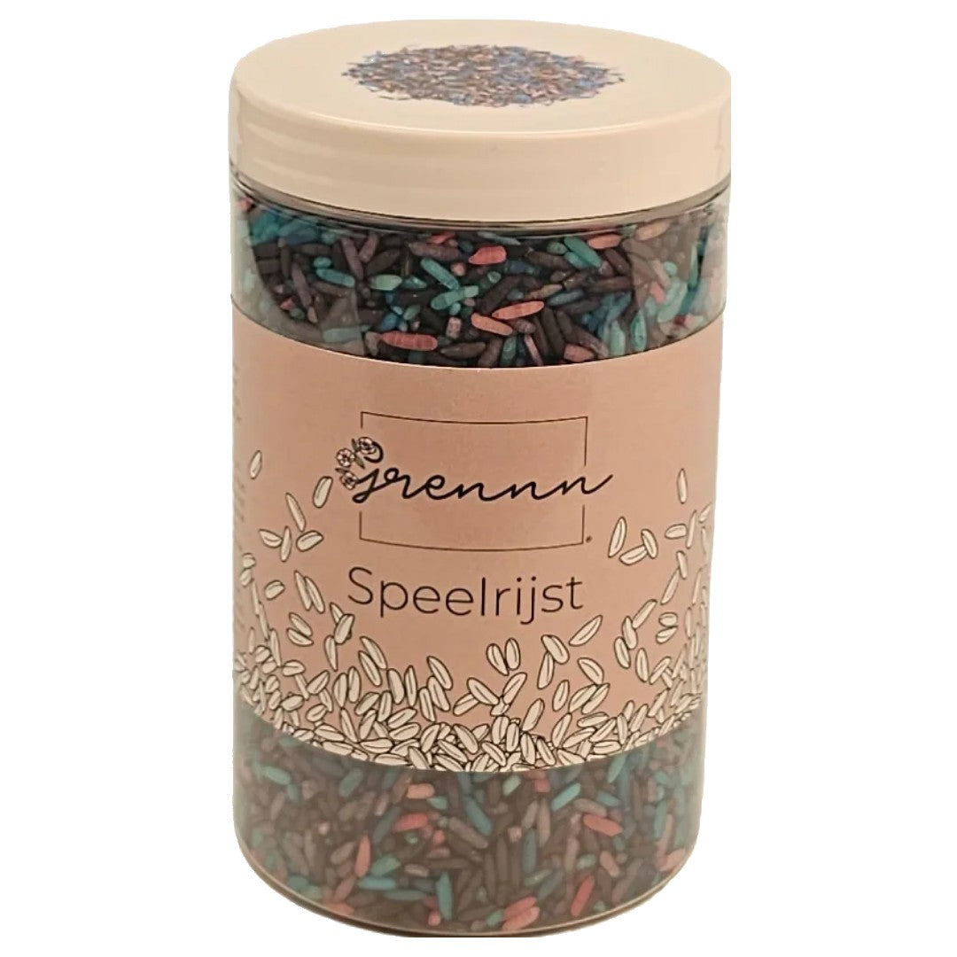 grennn speelrijst galaxy mix - 300 gram | 4800437969507 | 2