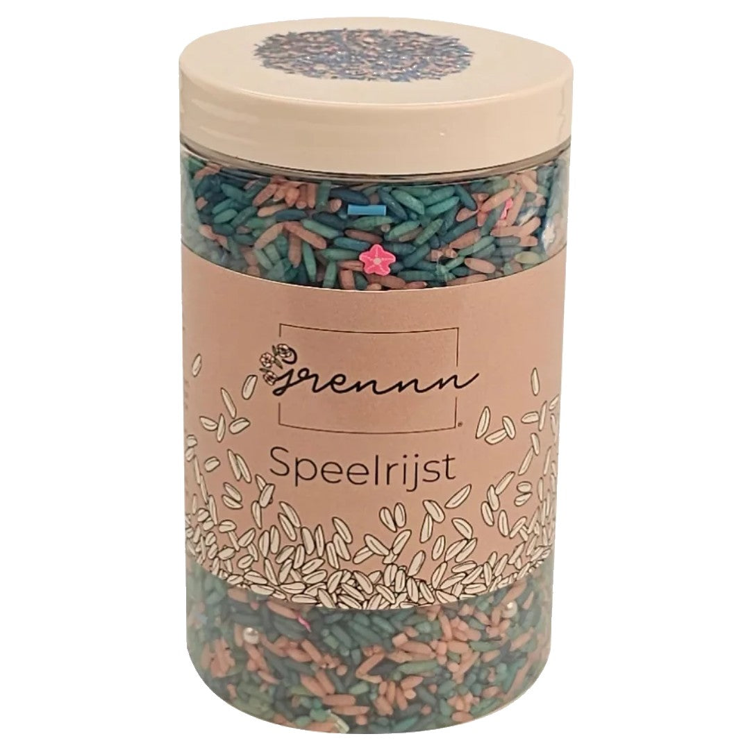grennn speelrijst mermaid - 300 gram | 4800437969545 | 2